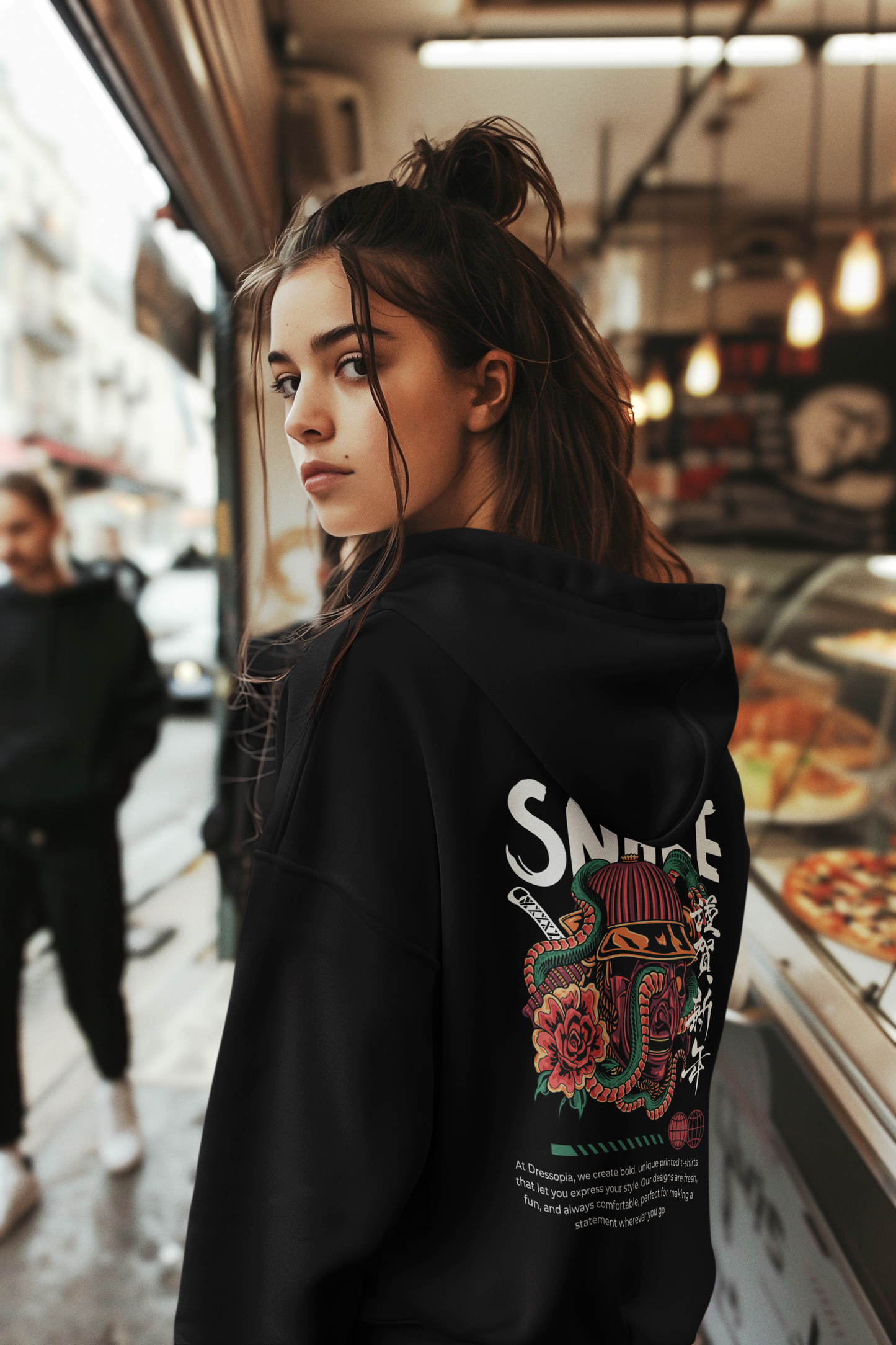 SNAKE UNISEX HOODIE