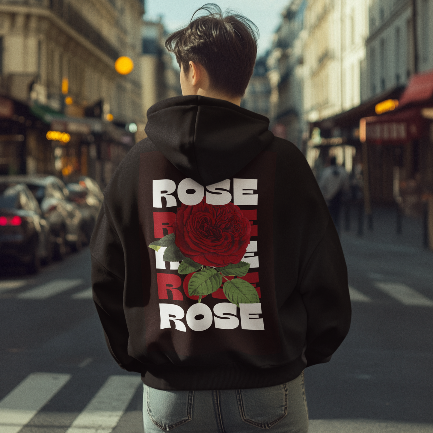 ROSE UNISEX HOODIE