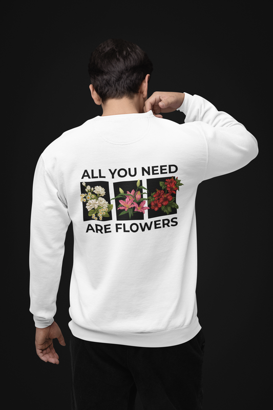 FLOWERS SWEATSHIRT